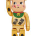 1/13(土) BE@RBRICK 招き猫 ペコちゃん 金メッキ 1000％ 『MEDICOM TOY PLUS・Project1/6・ソラマチ店』抽選開始